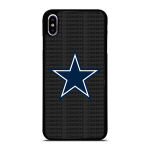 DALLAS COWBOYS FOOTBALL TEXT iPhone XS Max Case Cover