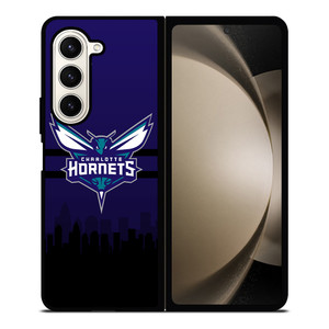 CHARLOTTE HORNETS NBA SKYLINE Samsung Galaxy Z Fold 5 Case Cover