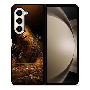 CHEWBACCA STAR WARS CUTE Samsung Galaxy Z Fold 5 Case Cover CHEWBACCA STAR WARS CUTE Samsung Galaxy Z Fold 5 Case Cover