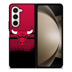 CHICAGO BULLS NBA SKYLINE Samsung Galaxy Z Fold 5 Case Cover CHICAGO BULLS NBA SKYLINE Samsung Galaxy Z Fold 5 Case Cover