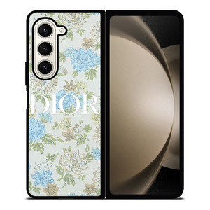 CHRISTIAN DIOR LOGO FLORAL Samsung Galaxy Z Fold 5 Case Cover