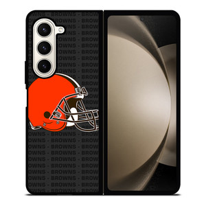 CLEVELAND BROWNS FOOTBALL TEXT Samsung Galaxy Z Fold 5 Case Cover CLEVELAND BROWNS FOOTBALL TEXT Samsung Galaxy Z Fold 5 Case Cover