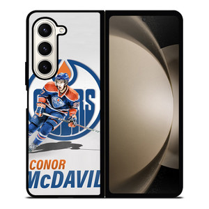 CONNOR MCDAVID EDMONTON OILERS Samsung Galaxy Z Fold 5 Case Cover CONNOR MCDAVID EDMONTON OILERS Samsung Galaxy Z Fold 5 Case Cover