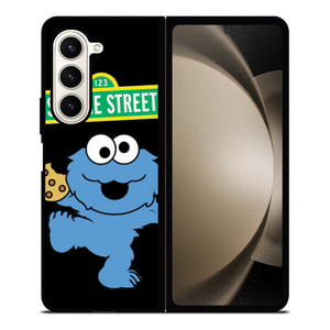 COOKIE MONSTER SESAME STREET Samsung Galaxy Z Fold 5 Case Cover COOKIE MONSTER SESAME STREET Samsung Galaxy Z Fold 5 Case Cover