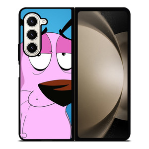 COURAGE THE COWARDLY DOGS CARTOON Samsung Galaxy Z Fold 5 Case Cover COURAGE THE COWARDLY DOGS CARTOON Samsung Galaxy Z Fold 5 Case Cover