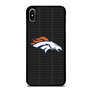 DENVER BRONCOS FOOTBALL TEXT iPhone XS Max Case Cover DENVER BRONCOS FOOTBALL TEXT iPhone XS Max Case Cover