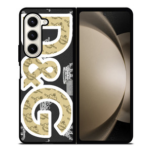 DOLCE AND GABBANA EMBOSS Samsung Galaxy Z Fold 5 Case Cover DOLCE AND GABBANA EMBOSS Samsung Galaxy Z Fold 5 Case Cover