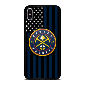 DENVER NUGGETS NBA USA FLAG iPhone XS Max Case Cover DENVER NUGGETS NBA USA FLAG iPhone XS Max Case Cover