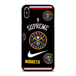 DENVER NUGGETS NBA X SUPREME NIKE iPhone XS Max Case Cover DENVER NUGGETS NBA X SUPREME NIKE iPhone XS Max Case Cover