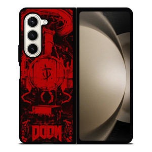 DOOM ETERNAL GAMES ART Samsung Galaxy Z Fold 5 Case Cover
