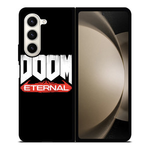 DOOM ETERNAL GAMES LOGO BLACK Samsung Galaxy Z Fold 5 Case Cover