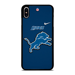 DETROIT LIONS NFL FOOTBALL NIKE iPhone XS Max Case Cover DETROIT LIONS NFL FOOTBALL NIKE iPhone XS Max Case Cover