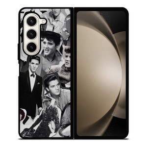 ELVIS PRESLEY COLLAGE Samsung Galaxy Z Fold 5 Case Cover ELVIS PRESLEY COLLAGE Samsung Galaxy Z Fold 5 Case Cover