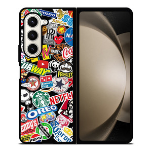 FAMOUS BRAND LOGO MIX Samsung Galaxy Z Fold 5 Case Cover FAMOUS BRAND LOGO MIX Samsung Galaxy Z Fold 5 Case Cover