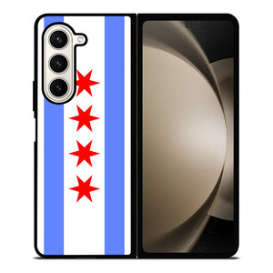 FLAG OF CHICAGO Samsung Galaxy Z Fold 5 Case Cover