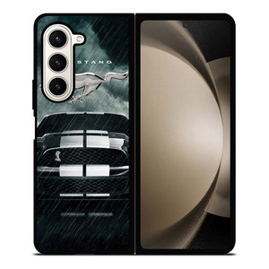 FORD MUSTANG CARTOON Samsung Galaxy Z Fold 5 Case Cover FORD MUSTANG CARTOON Samsung Galaxy Z Fold 5 Case Cover