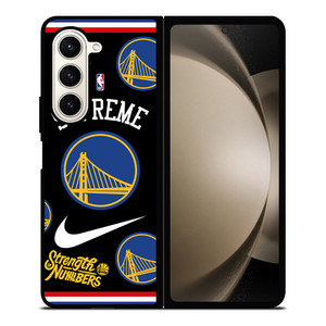 GOLDEN STATE WARRIORS NBA X SUPREME NIKE Samsung Galaxy Z Fold 5 Case Cover GOLDEN STATE WARRIORS NBA X SUPREME NIKE Samsung Galaxy Z Fold 5 Case Cover