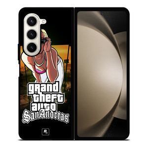 GTA GRAND THEFT AUTO SAN ANDREAS Samsung Galaxy Z Fold 5 Case Cover GTA GRAND THEFT AUTO SAN ANDREAS Samsung Galaxy Z Fold 5 Case Cover