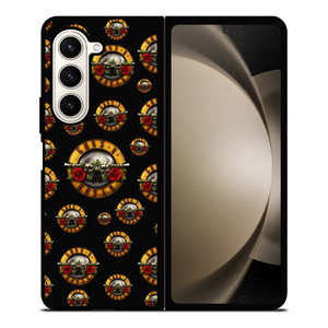 GUNS N ROSES ROCK BAND PATTERN Samsung Galaxy Z Fold 5 Case Cover GUNS N ROSES ROCK BAND PATTERN Samsung Galaxy Z Fold 5 Case Cover