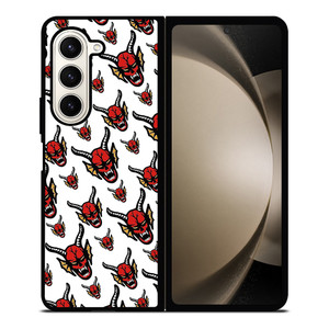 HELLFIRE CLUB STRANGER THINGS PATTERN Samsung Galaxy Z Fold 5 Case Cover HELLFIRE CLUB STRANGER THINGS PATTERN Samsung Galaxy Z Fold 5 Case Cover