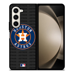 HOUSTON ASTROS BASEBALL BLACK Samsung Galaxy Z Fold 5 Case Cover HOUSTON ASTROS BASEBALL BLACK Samsung Galaxy Z Fold 5 Case Cover