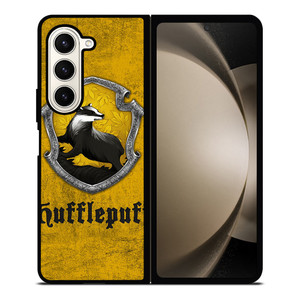HUFFLEPUFF HARRY POTTER BADGE 2 Samsung Galaxy Z Fold 5 Case Cover HUFFLEPUFF HARRY POTTER BADGE 2 Samsung Galaxy Z Fold 5 Case Cover