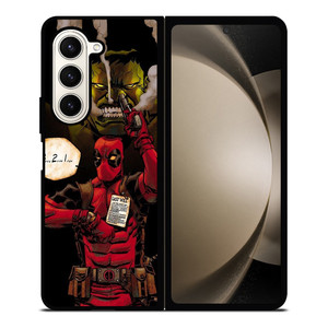HULK VS DEADPOOL Samsung Galaxy Z Fold 5 Case Cover HULK VS DEADPOOL Samsung Galaxy Z Fold 5 Case Cover