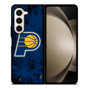 INDIANA PACERS BASKETBALL NBA FIRE Samsung Galaxy Z Fold 5 Case Cover