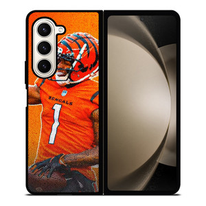 JAMARR CHASE CINCINNATI BENGALS NFL FOOTBALL 2 Samsung Galaxy Z Fold 5 Case Cover JAMARR CHASE CINCINNATI BENGALS NFL FOOTBALL 2 Samsung Galaxy Z Fold 5 Case Cover