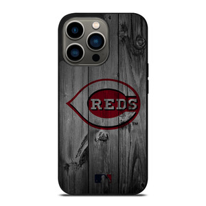 CINCINNATI REDS BASEBALL MLB WOOD LOGO iPhone 13 Pro Case Cover CINCINNATI REDS BASEBALL MLB WOOD LOGO iPhone 13 Pro Case Cover