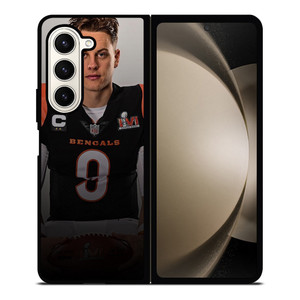 JOE BURROW CINCINNATI BENGALS NFL Samsung Galaxy Z Fold 5 Case Cover JOE BURROW CINCINNATI BENGALS NFL Samsung Galaxy Z Fold 5 Case Cover
