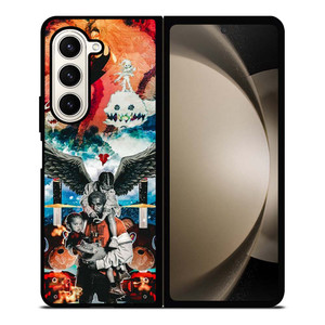 KANYE WEST RAPPER COLLAGE Samsung Galaxy Z Fold 5 Case Cover KANYE WEST RAPPER COLLAGE Samsung Galaxy Z Fold 5 Case Cover