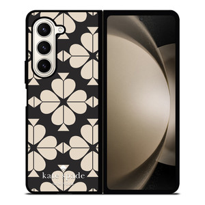 KATE SPADE JACQUARD CREAM Samsung Galaxy Z Fold 5 Case Cover KATE SPADE JACQUARD CREAM Samsung Galaxy Z Fold 5 Case Cover