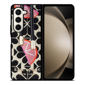 KATE SPADE JACQUARD GRAPEFRUITS Samsung Galaxy Z Fold 5 Case Cover KATE SPADE JACQUARD GRAPEFRUITS Samsung Galaxy Z Fold 5 Case Cover