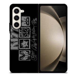 KISS ROCK BAND MEMBER ICON Samsung Galaxy Z Fold 5 Case Cover KISS ROCK BAND MEMBER ICON Samsung Galaxy Z Fold 5 Case Cover