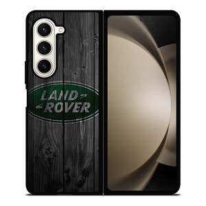 LAND ROVER WOODEN LOGO Samsung Galaxy Z Fold 5 Case Cover