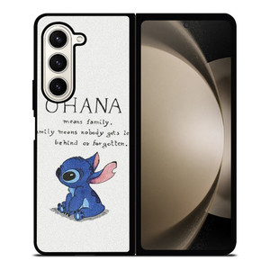 LILO AND STITCH OHANA Samsung Galaxy Z Fold 5 Case Cover LILO AND STITCH OHANA Samsung Galaxy Z Fold 5 Case Cover