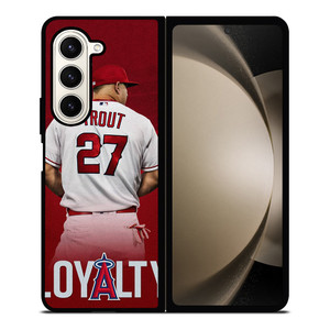 LOS ANGELES ANGELS MIKE TROUT 2 Samsung Galaxy Z Fold 5 Case Cover