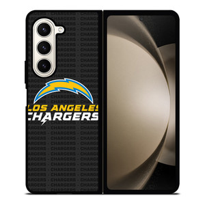 LOS ANGELES CHARGERS FOOTBALL TEXT Samsung Galaxy Z Fold 5 Case Cover