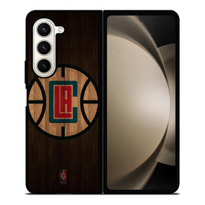 LOS ANGELES CLIPPERS BASKETBALL COURT NBA Samsung Galaxy Z Fold 5 Case Cover