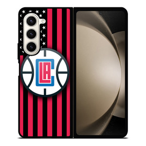 LOS ANGELES CLIPPERS NBA USA FLAG Samsung Galaxy Z Fold 5 Case Cover