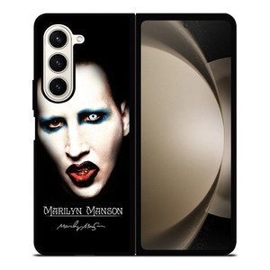 MARILYN MANSON SINGER SCARY Samsung Galaxy Z Fold 5 Case Cover