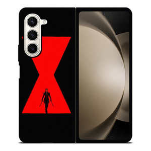 MARVEL BLACK WIDOW SYMBOL Samsung Galaxy Z Fold 5 Case Cover