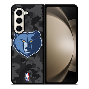 MEMPHIS GRIZZLIES BLACK CAMO Samsung Galaxy Z Fold 5 Case Cover