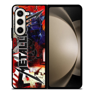 METALLICA ROCK BAND ALL ALBUM Samsung Galaxy Z Fold 5 Case Cover