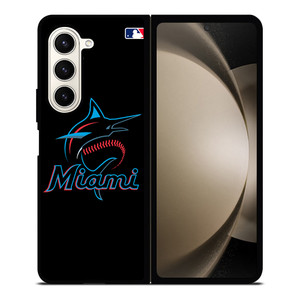 MIAMI MARLINS MLB LOGO Samsung Galaxy Z Fold 5 Case Cover