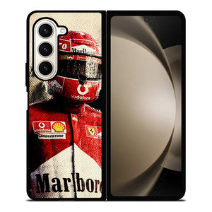 MICHAEL SCHUMACHER FERRARI F1 Samsung Galaxy Z Fold 5 Case Cover