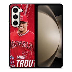 MIKE TROUT LOS ANGELES ANGELS BASEBALL 2 Samsung Galaxy Z Fold 5 Case Cover MIKE TROUT LOS ANGELES ANGELS BASEBALL 2 Samsung Galaxy Z Fold 5 Case Cover