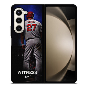 MIKE TROUT LOS ANGELES ANGELS MLB 2 Samsung Galaxy Z Fold 5 Case Cover MIKE TROUT LOS ANGELES ANGELS MLB 2 Samsung Galaxy Z Fold 5 Case Cover