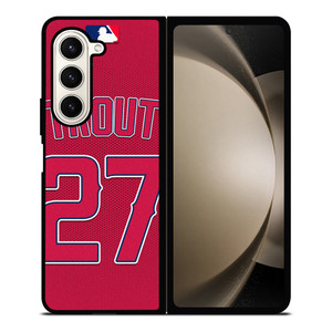 MIKE TROUT LOS ANGELES ANGELS MLB Samsung Galaxy Z Fold 5 Case Cover MIKE TROUT LOS ANGELES ANGELS MLB Samsung Galaxy Z Fold 5 Case Cover
